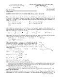 Đề thi thử ĐH môn Vật lí - THPT chuyên Hạ Long lần 1 (2011-2012) đề 668