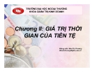 Bài giảng Quản trị tài chính doanh nghiệp: Chương 2 - GV. Đào Thị Thương