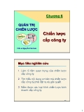 Bài giảng Quản trị chiến lược: Chương 5 - TS. Nguyễn Văn Sơn