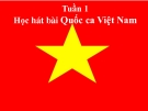 Bài 1: Học hát: Quốc ca Việt Nam - Bài giảng Âm nhạc 3 - GV:Hồng Thủy