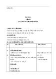 Tiết 16: Ôn tập bài hát: Giấc mơ của bé - Giáo án Âm nhạc 4 - GV:Hồng Thủy