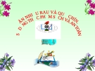 Bài giảng Khoa học 4 bài 10: Ăn nhiều rau và quả chín, sử dụng thực phẩm sạch và an toàn