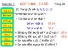 Bài giảng Toán 1 chương 3 bài 4: Một chục. Tia số