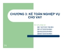 Bài giảng Kế toán ngân hàng thương mại: Chương 3