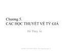 Bài giảng Tài chính quốc tế: Chương 5 - Hồ Thúy Ái