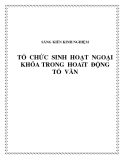 SKKN: Tổ chức sinh hoạt ngoại khóa trong hoạt động tổ Văn