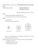 Đề kiểm tra chất lượng đầu năm Hóa 8 (2012 - 2013) trường THCS Vị Thủy - (Kèm Đ.án)
