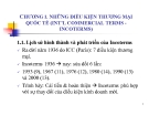 Bài giảng Nghiệp vụ thương mại quốc tế: Chương 1 - Những điều kiện thương mại quốc tế