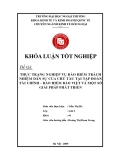 Khóa luận tốt nghiệp: Thực trạng nghiệp vụ bảo hiểm trách nhiệm dân sự của chủ tàu tại tập đoàn tài chính - bảo hiểm Bảo Việt và một số giải pháp phát triển