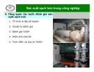 Bài giảng Sản xuất sạch hơn trong công nghiệp: Chương 4