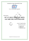 Bài thuyết trình Xử lý chât thải hạt nhân sau khi nhà máy tháo dỡ