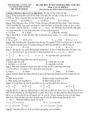 Đề thi thử tuyển sinh Đại học môn Vật lí khối A năm 2011 (Kèm đáp án)