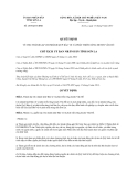 Quyết định 2038/QĐ-UBND năm 2013