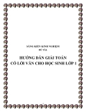 Sáng kiến bậc Tiểu học: Hướng dẫn giải Toán có lời văn cho học sinh lớp 1