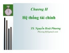 Bài giảng Lý thuyết tài chính tiền tệ: Chương 2 - TS. Nguyễn Hoài Phương