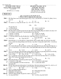 Đề kiểm tra HK2 môn Hóa 11 (2012-2013) - THPT Trường Chinh - Mã đề 141