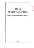 Điều lệ tổ chức và hoạt động quỹ đầu tư chứng khoán Việt Nam