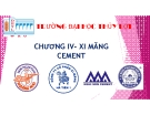 Bài giảng Vật liệu xây dựng: Chương VI