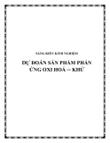 SKKN: Dự đoán sản phẩm phản ứng oxi hoá ─ khử