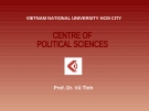 Bài giảng Phép biện chứng duy vật phương pháp luận nhận thức khoa học và thực tiễn - Prof. Dr. Vũ Tình