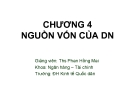 Bài giảng Tài chính doanh nghiệp: Chương 4 - Ths. Phan Hồng Mai