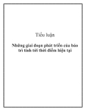 Tiểu luận: Những giai đoạn phát triển của bảo trì tính tới thời điểm hiện tại