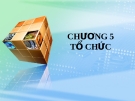 Bài giảng môn Quản trị học - Chương V