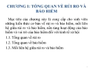 Bài giảng Bảo hiểm đại cương: Chương 1 - TS. Nguyễn Tấn Hoàng