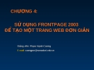 Bài giảng Thương mại điện tử: Chương 4 - GV. Nguyễn Mạnh Cương