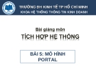 Bài giảng Tích hợp hệ thống: Bài 5 - ĐH Kinh tế Tp HCM