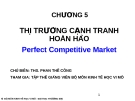 Bài giảng Kinh tế học vi mô I: Chương 5 - ThS. Phan Thế Công