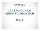 Thuyết trình: Lập báo cáo tài chính và phân tích