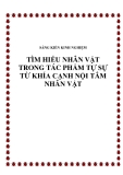 SKKN: Tìm hiểu nhân vật trong tác phẩm tự sự từ khía cạnh nội tâm nhân vật