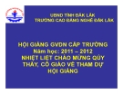 Bài giảng Bảo dưỡng hệ thống phân phối khí - CĐ Nghề Đắk Lắk