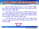 Bài giảng Thống kê kết quả hoạt động sản xuất kinh doanh của doanh nghiệp - Chương 5