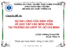 Thuyết trình chuyên đề 14: Sự hài lòng của sinh viên về học tập các môn Toán tại Trường ĐH CNTT TP. Hồ Chí Minh