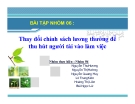 Tiểu luận: Thay đổi chính sách lương thưởng để thu hút người tài vào làm việc (tại Piaggio Việt Nam)