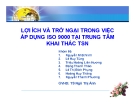 Tiểu luận: Lợi ích và trở ngại trong việc áp dụng ISO 9000 tại trung tâm khai thác TSN