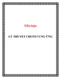 Tiểu luận: Lý thuyết chuỗi cung ứng (áp dụng tại công ty Vinamilk)