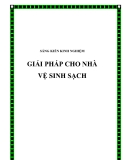 SKKN: Giải pháp cho nhà vệ sinh sạch