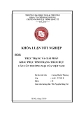 Khóa luận tốt nghiệp: Thực trạng và giải pháp khắc phục tình trạng thâm hụt cán cân thương mại của ngân hàng Việt Nam