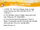 Bài giảng Quản trị ngân hàng: Chương 1 - PGS, TS. Trần Huy Hoàng