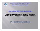 Bài giảng Điện tử học phần VKT xây dựng dân dụng - GV. Nguyễn Hoàng Giang