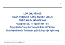 Bài giảng Thanh toán quốc tế trong ngoại thương: Bài 8 - GS.TS. Nguyễn Văn Tiến