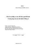 Tiểu luận: Chỉ số can thiệp và các chế độ tỷ giá hối đoái: Trường hợp của các nền kinh tế Đông Á