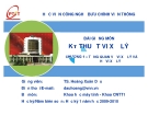 Bài giảng môn Kỹ thuật vi xử lý: Chương 1 - TS. Hoàng Xuân Dậu