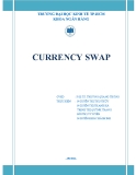 Tiểu luận: CURRENCY SWAP