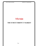 Tiểu luận: The Euro currency Market