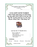 SKKN: Một số biện pháp nâng cao chất lượng dạy - học phân môn Chính tả cho học sinh lớp 5B –Trường Tiểu học Lê Văn Tám