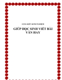 SKKN: Giúp học sinh viết bài văn hay
